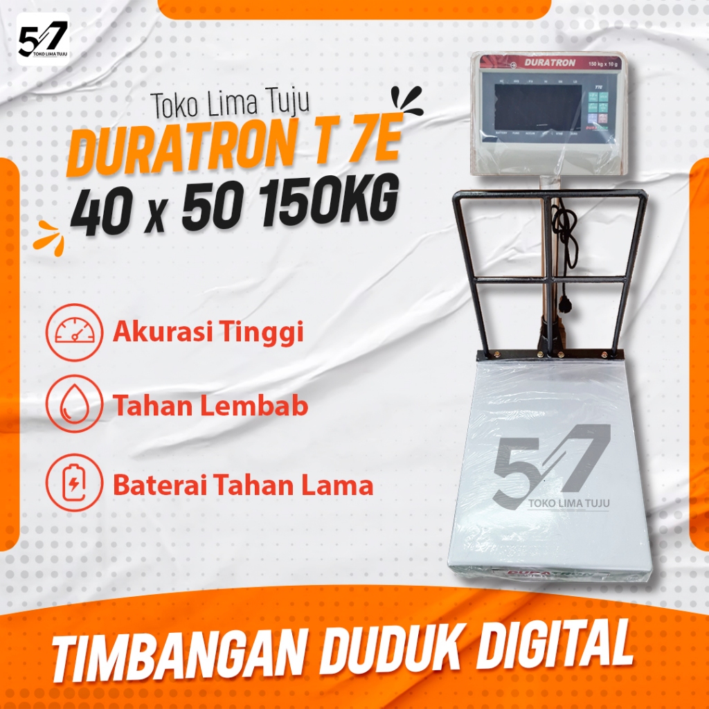 Timbangan Beras Digital Duratron 150kg