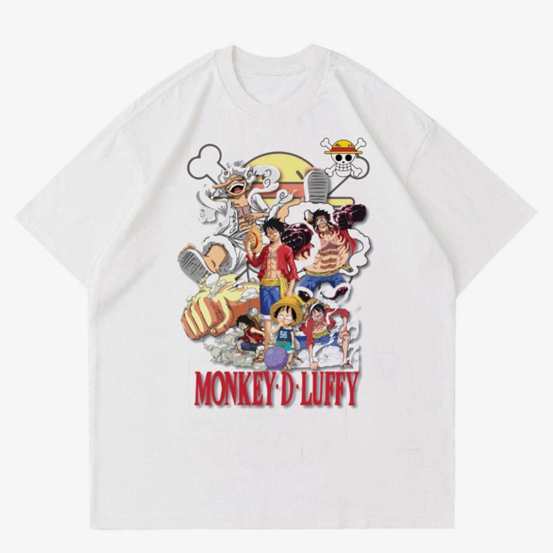 KAOS MONKEY.D LUFFY VINTAGE | T-SHIRT BAJU GAMBAR MONKEY.D LUFFY | KAOS MONKEY.D LUFFY 2023