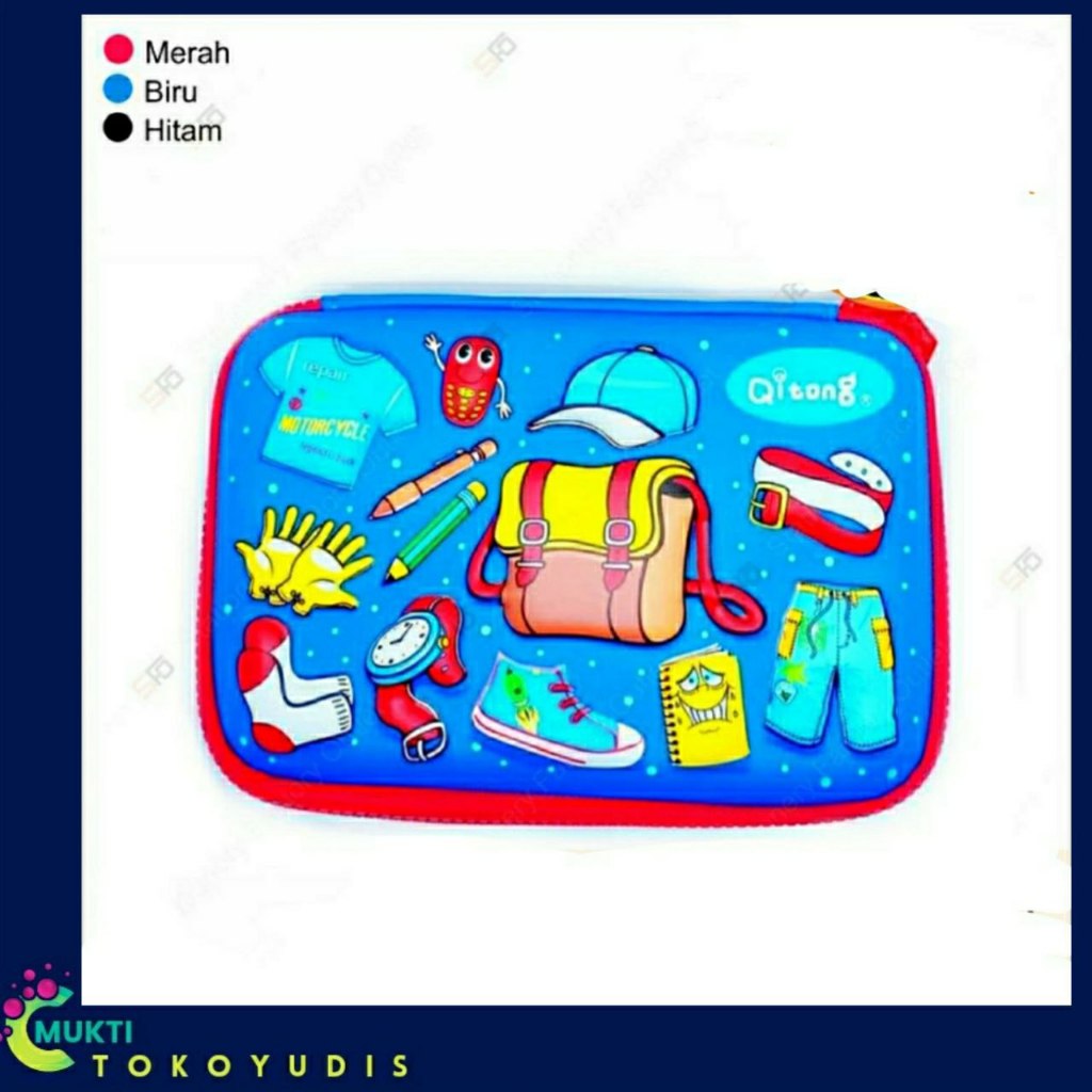 

Tempat Pensil 3D Smiggle Look a Like - Boy Biru