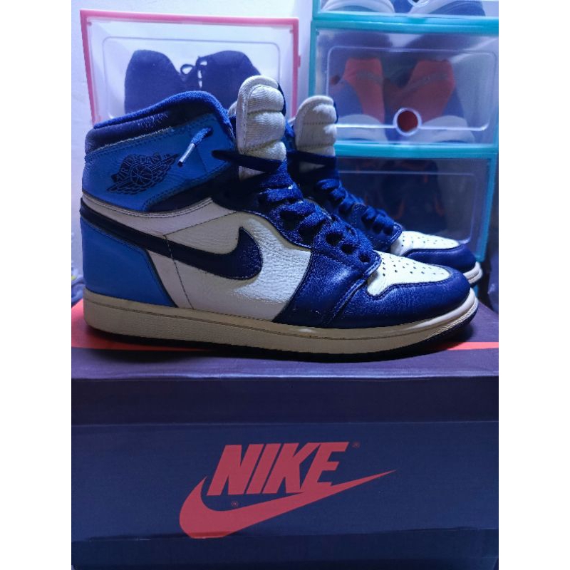 Obsidian' UNC - Obsidian University Blue Retro Basketball 
