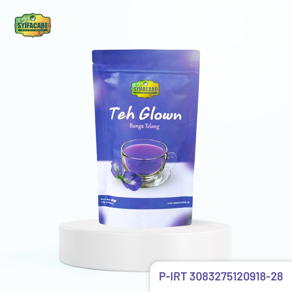 

Teh Glown Bunga Telang | Teh Celup Herbal | Teh Kecantikan | Kaya Antioksidan | Anti Inflamasi