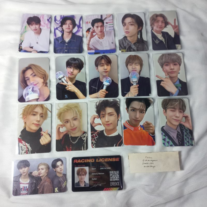 XDINARY HEROES JOOYEON GUNIL JUNHAN JUNGSU ODE SEUNGMIN GAON JISEOK TRADING CARD TC BREAK THE BRAKE 