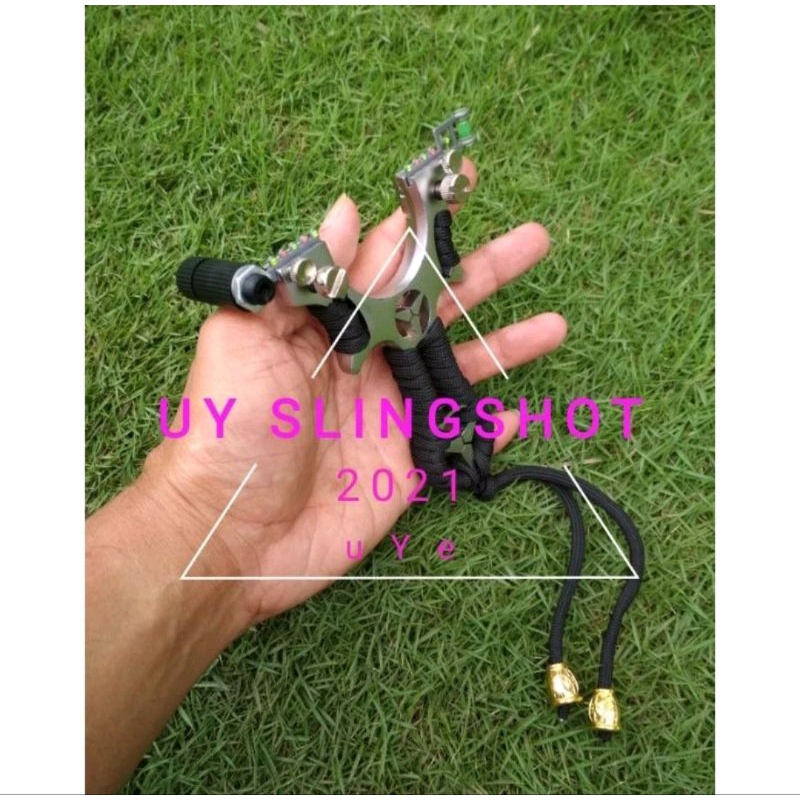 Slingshot Ketapel karet Greyhound Laser