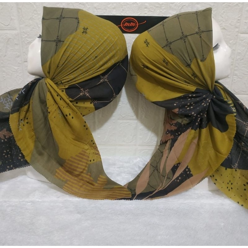 Jilbab Hijab Voal Motif/Umma/azzahra