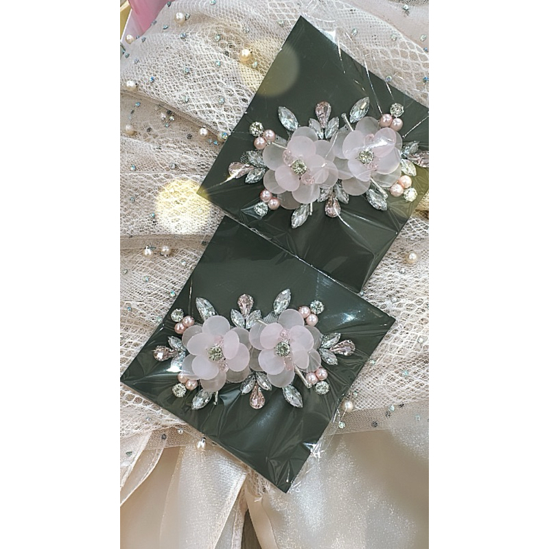 Sheila Floral Rangkai 3D / Payet Serbaguna Bunga 3D / Payet tangan / Payet pinggang