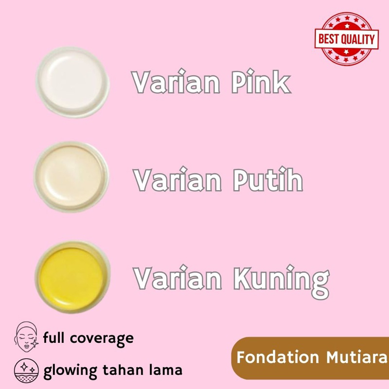 Foundation Mutiara Kuning Ipung Skincare