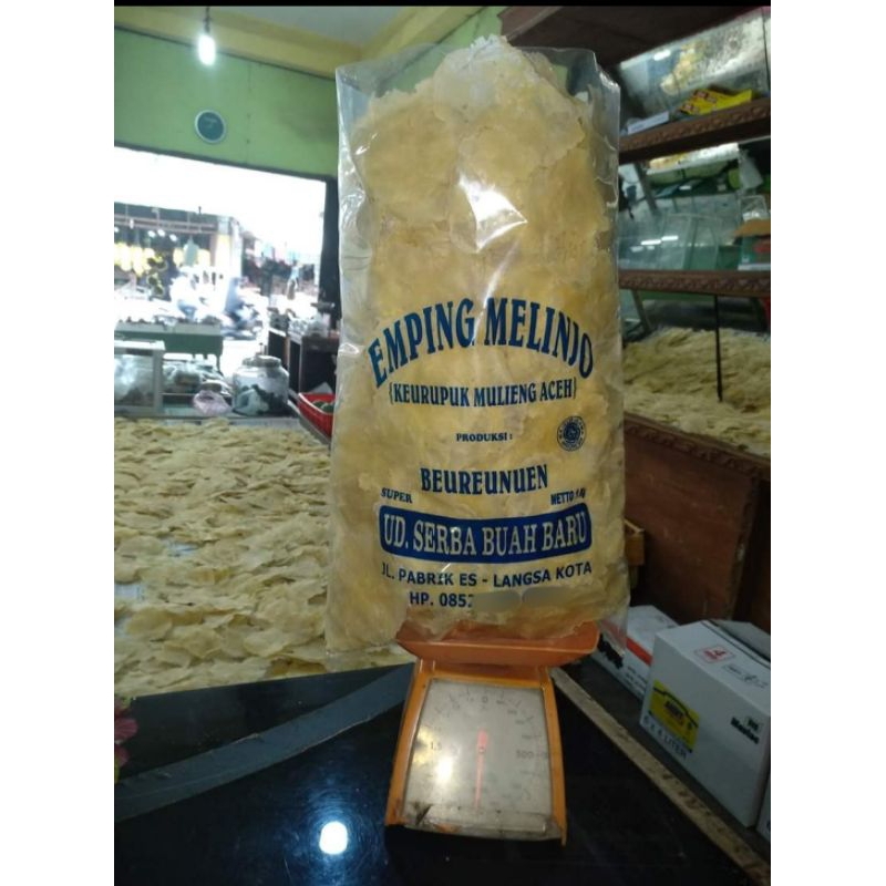 

EMPING MELINJO ASLI ACEH, isi 1KG