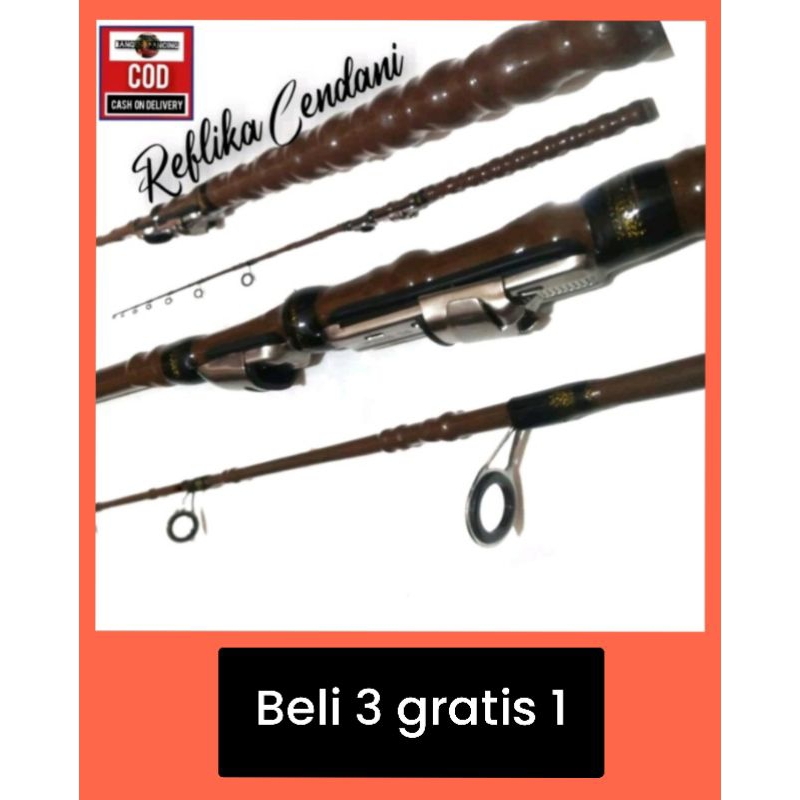 JORAN PANCING Fiber Solid model terbaru super kuat reflika bambu cendani 120 cmPE (1 --2 )