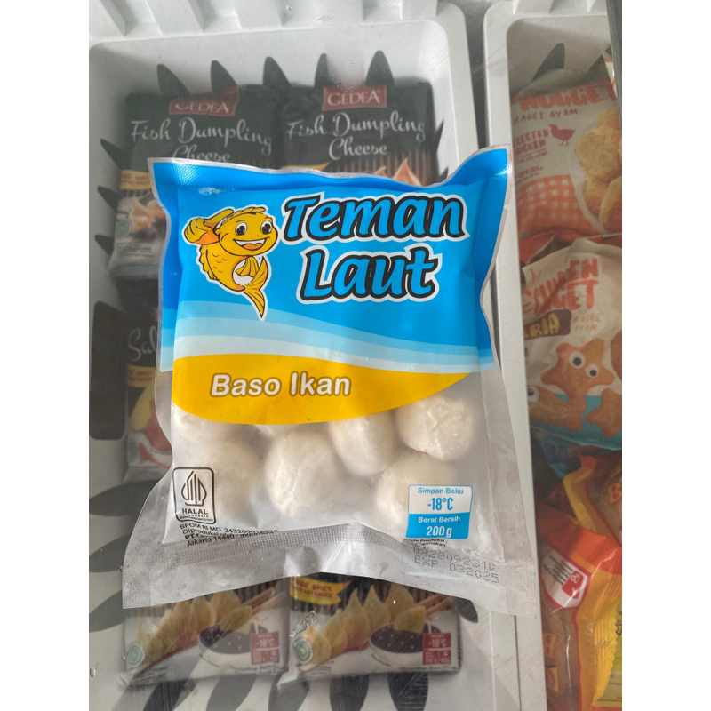 

Teman Laut Bakso Ikan 200gr
