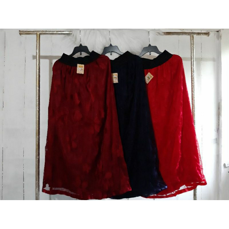 (New) Rok panjang brukat import premium halus