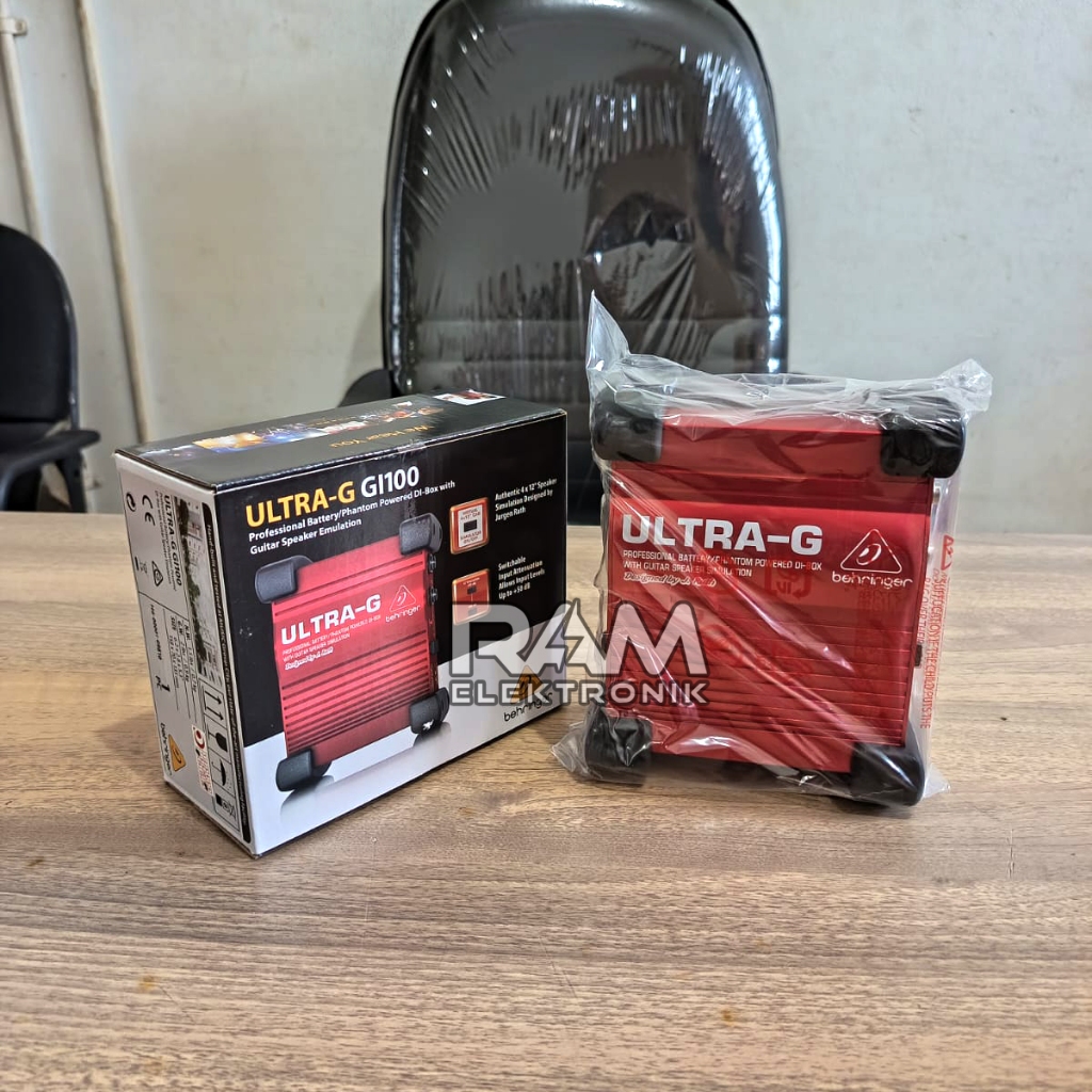 Behringer Ultra-G GI100 / GI 100 Direct Box DI BOX Behringer Original