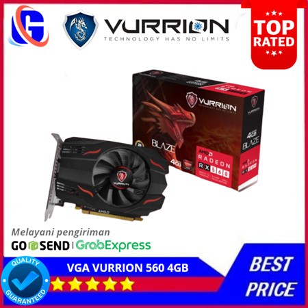 VURRION RX 560 4GB GDDR5 128-bit | VGA Card