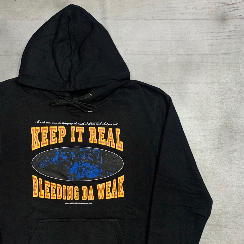 Keep It Real x Bruckless - Bleending Da Weak Hoodie | Original Merchandise