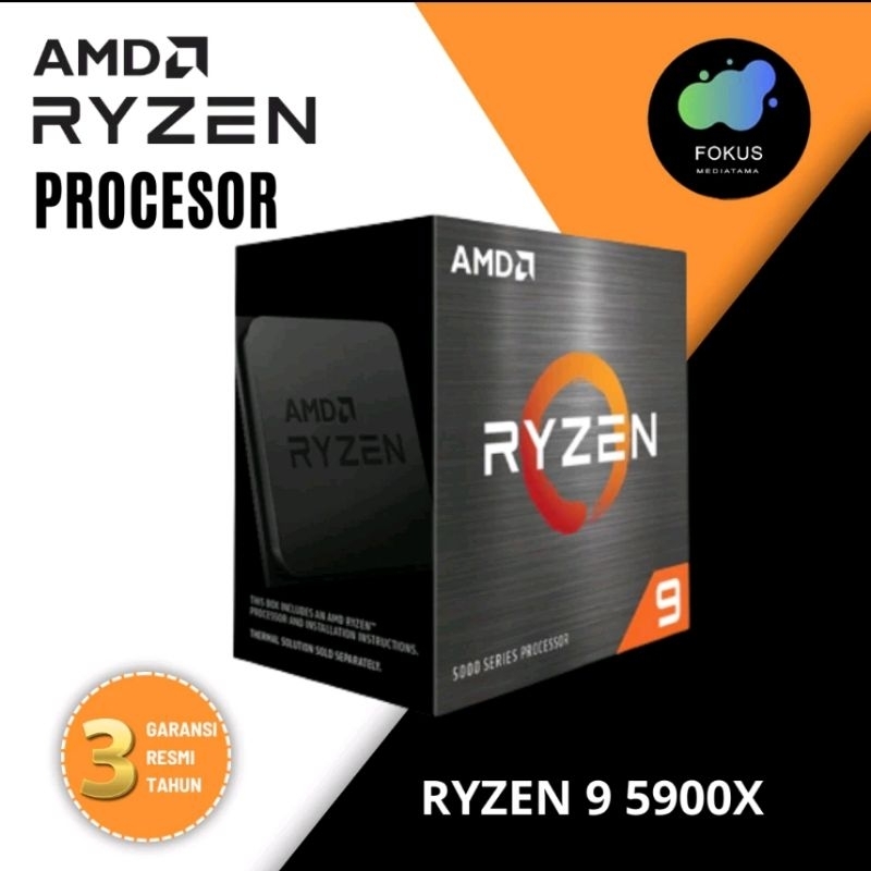 Processor AMD Ryzen 9 5900x