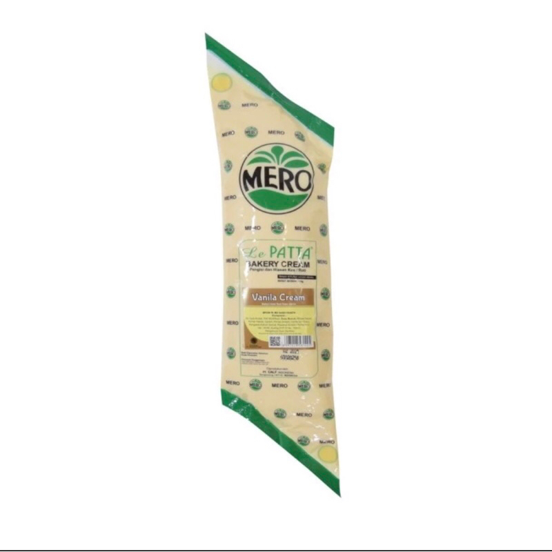

TERMURAH!! Le PATTA Mero Bakery Cream 1 Kg - Topping Filling Roti Kue Sus - Vanilla
