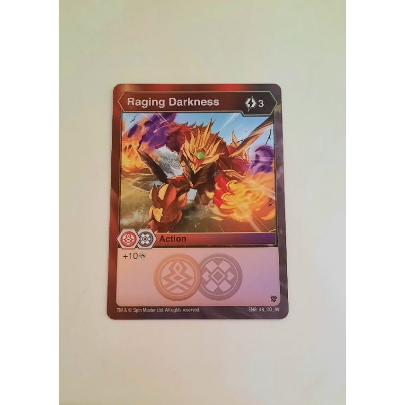 Kartu Bakugan Raging Darkness