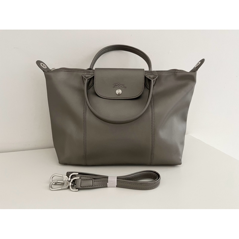 (Ready)..Tas Totebag Wanita LC Cuir Brown & Grey