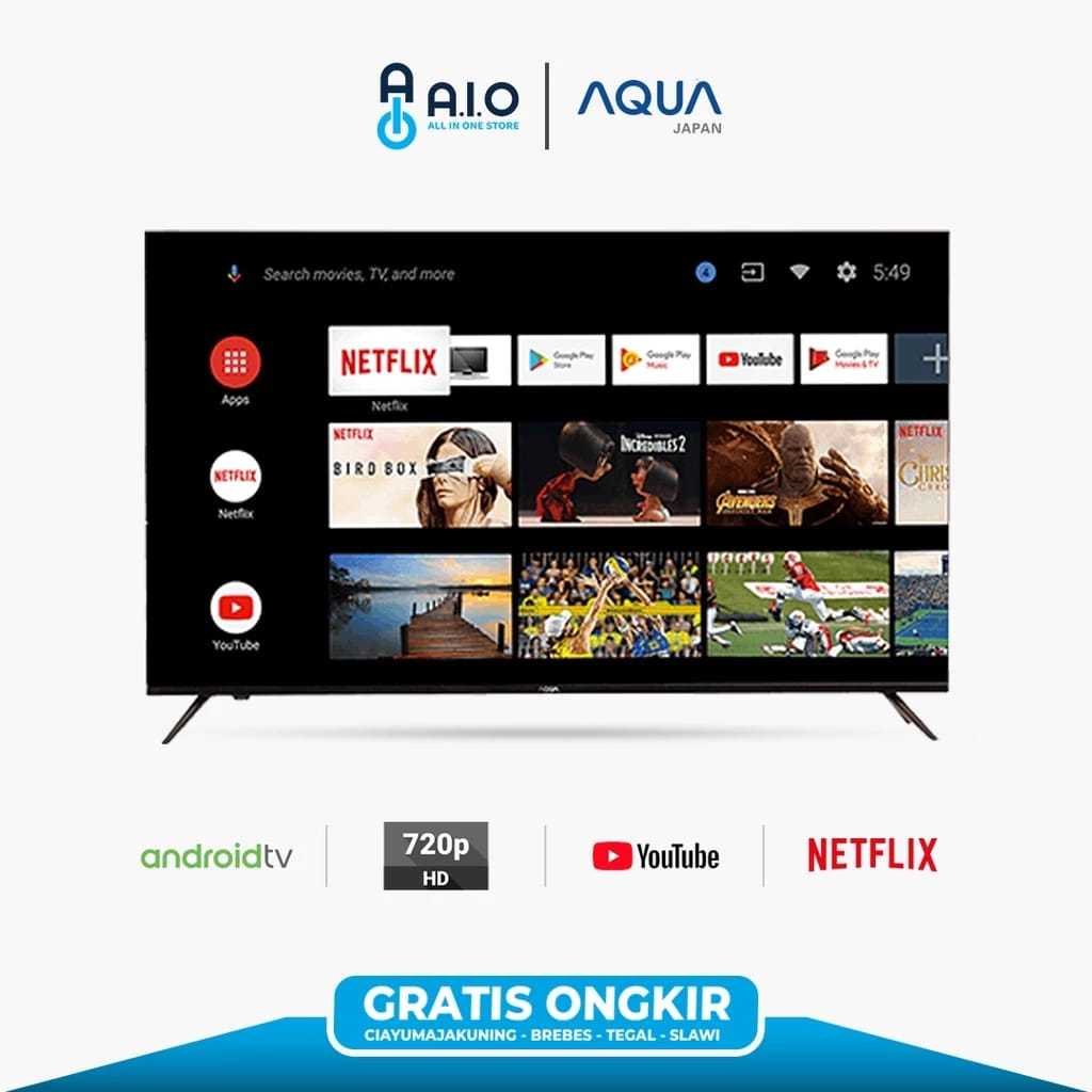 AQUA - TV ANDROID 43 INCH - AQT 43K701AF