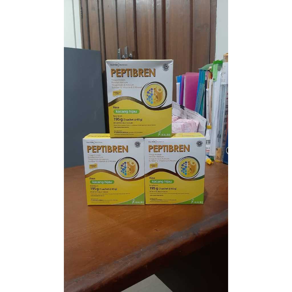 

Peptibren 195 gram Rasa Vanila dan Kacang Hijau