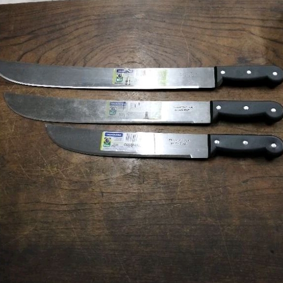 Tramontina Pisau Potong Sembelih / Knife Gagang Polypropylene 12" 14" 16" 18" Made in Brasil 26600
