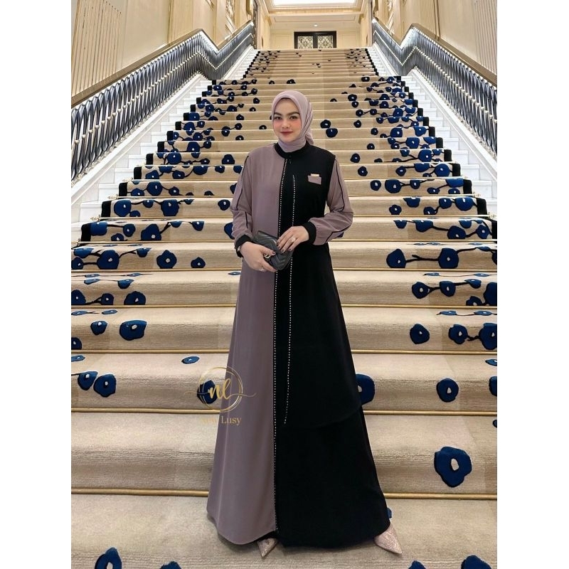 ABAYA NAVISA-New Lusy-gamis terbaru