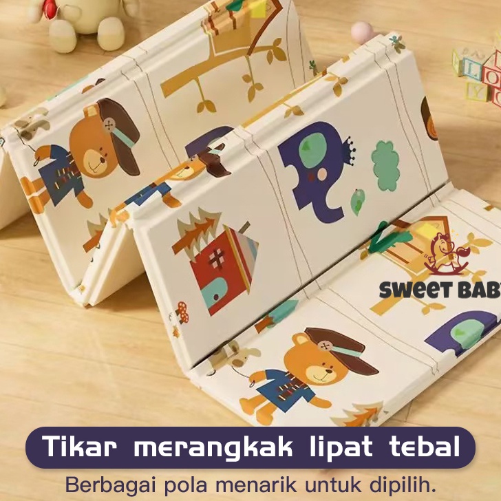 Kirim Langsung Ready✅Karpet Playmate Lipat bayi 180x200 10mm/Karpet anak/karpet main anak/karpet lan