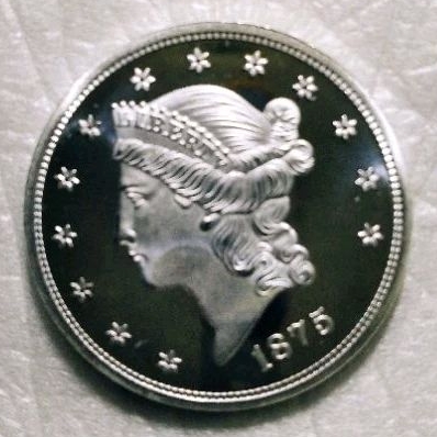 Koin Liberty Amerika tahun 1875