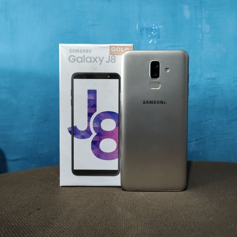 SAMSUNG J8 3/32 SECOND/BEKAS FULLSET RESMI SEIN