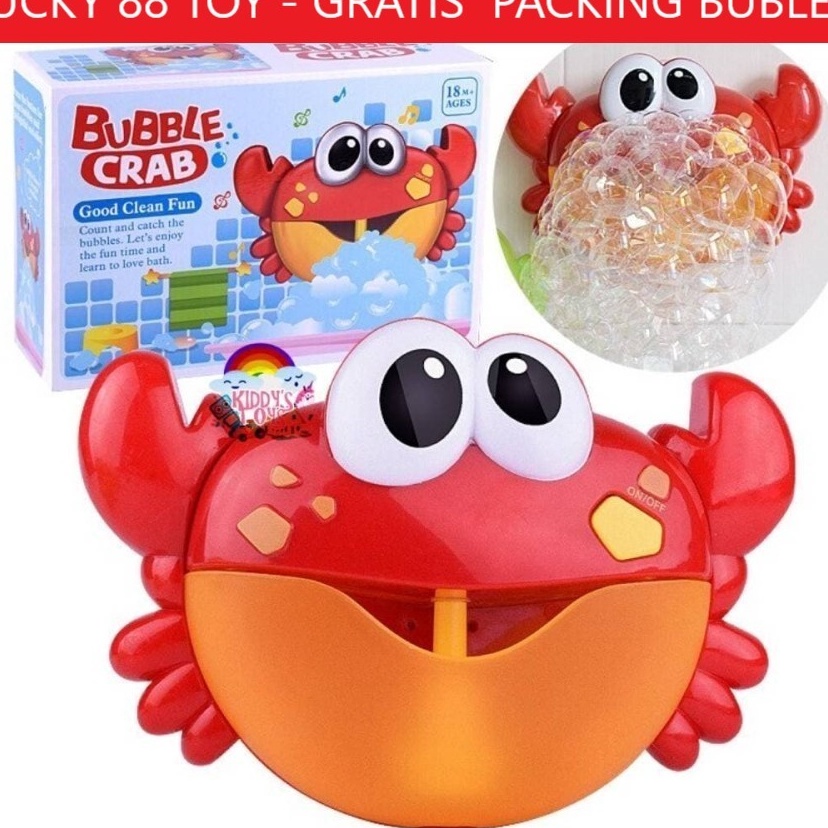 Pasti Murah Mainan Kamar Mandi Anak Bubble Crab Music Alat Pembuat Busa Besar Mainan Gelembung Balon