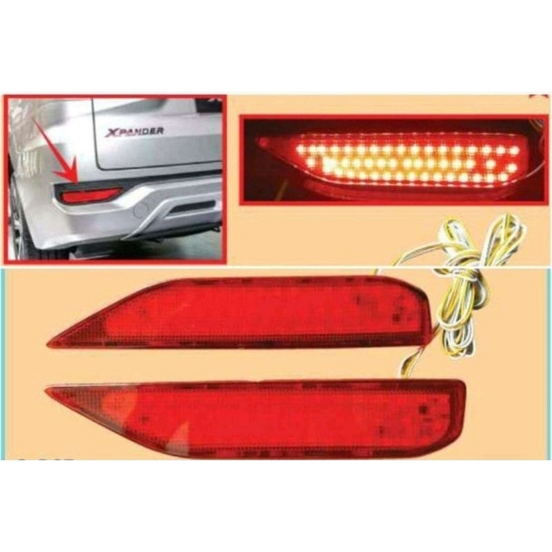 lampu bumper belakang xpander