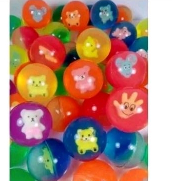 Bola bekel mini bola bekel kecil Diameter 2,5cm