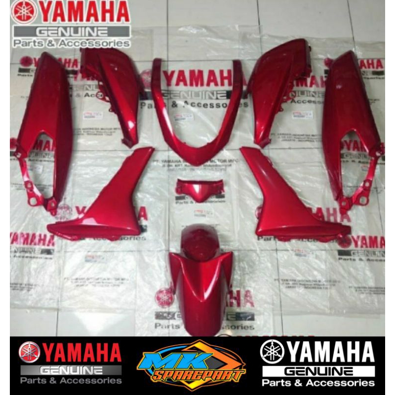 Cover Body Nmax, Paket Full Set Body Halus Nmax Old 2015-2019 Original Yamaha Part