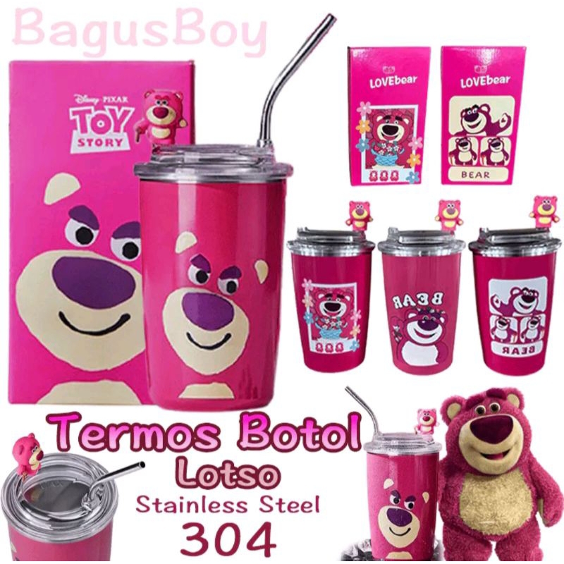 Tumbler lotso viral/Termos glass lotso/tumbler stainless lotso