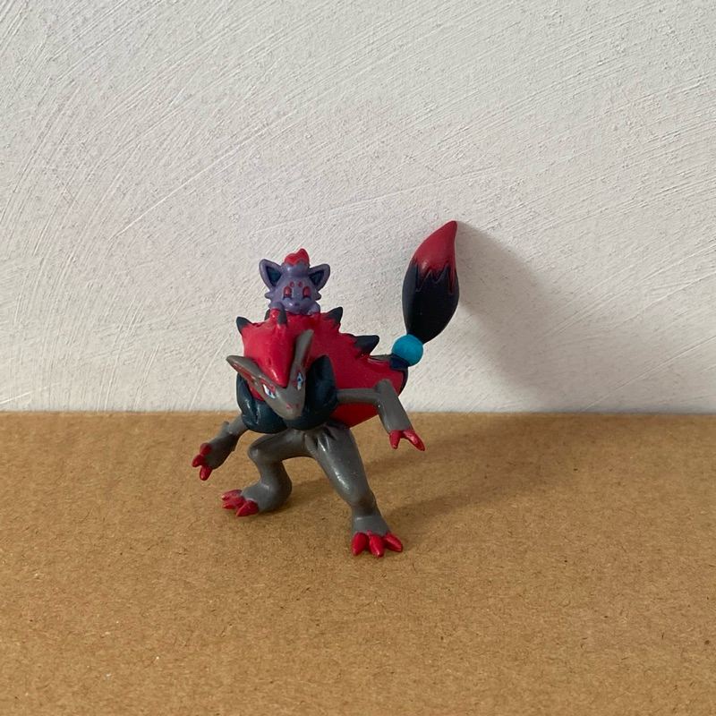 Pokemon Figure Zoroark & Zorua Original Keychain Strap