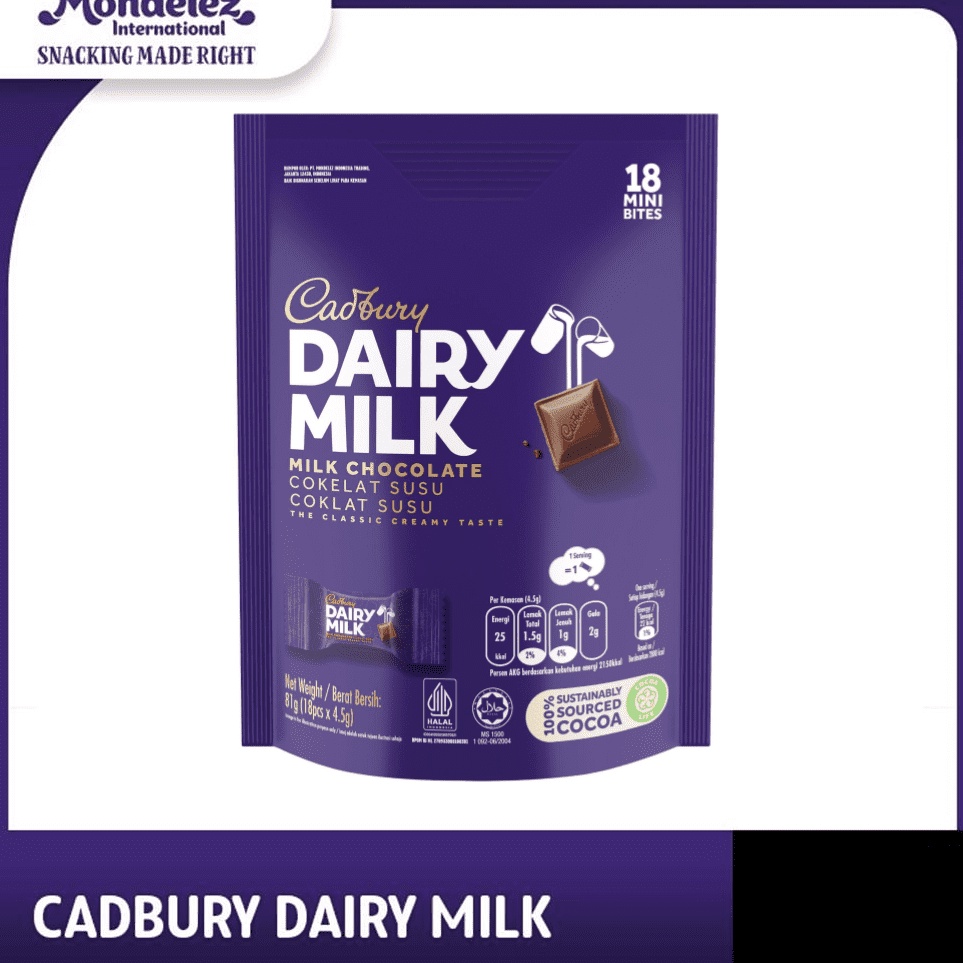 

Serba Murah Cadbury Dairy Milk Cokelat Sharebag Isi 18 Terbaru