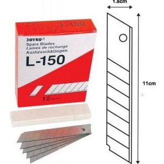 

Grosir KENKO L150 ISI CUTTER BESAR ISI 5 PISAU
