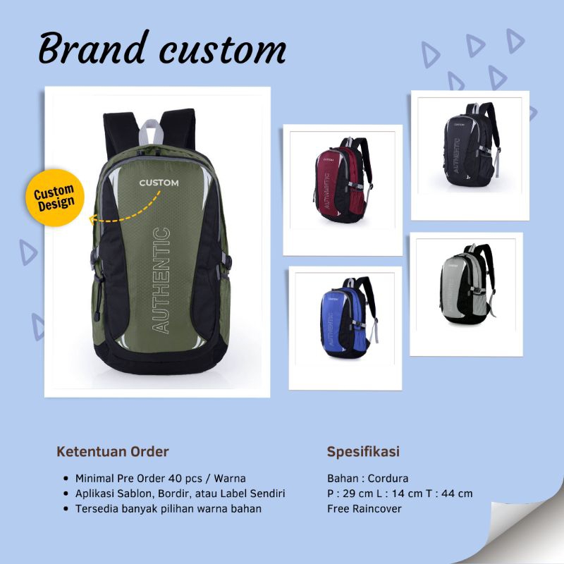 tas ransel pria inficlo