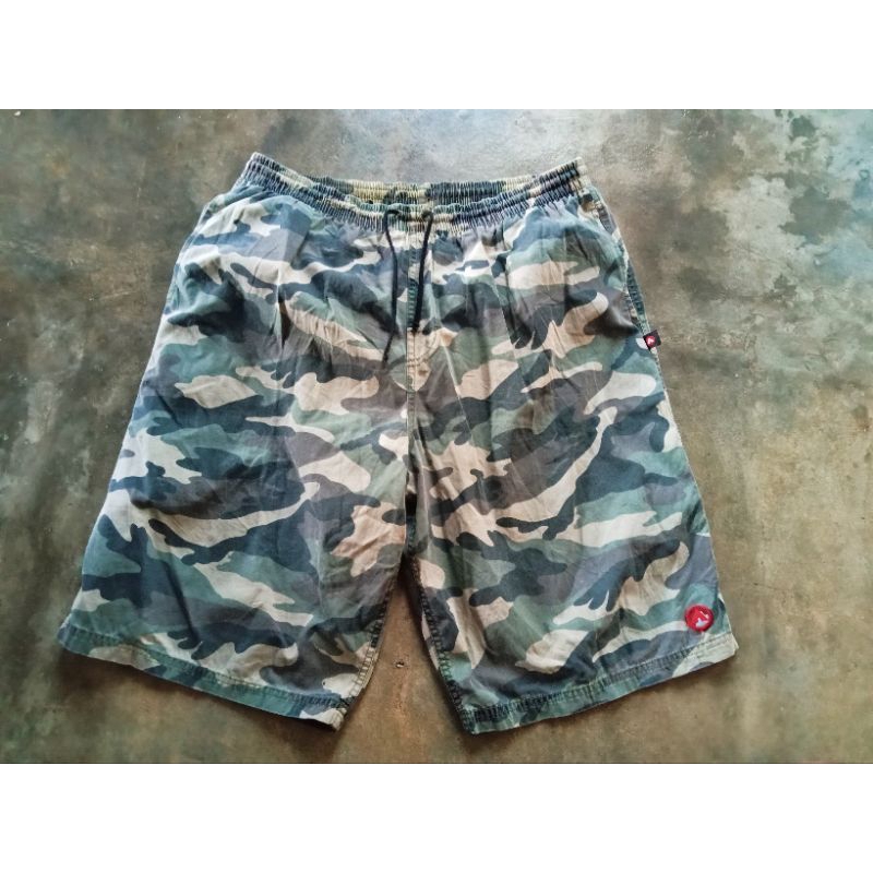 Celana Pendek tali serut vintage camo airwalk shortpant original