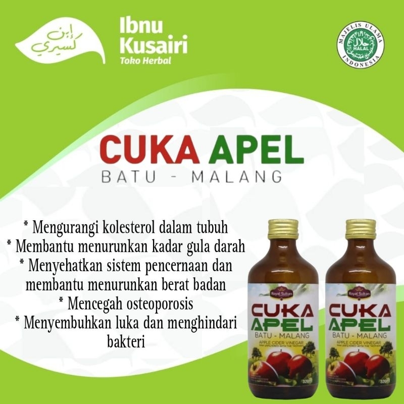 

Cuka Apel Batu Malang 320ml