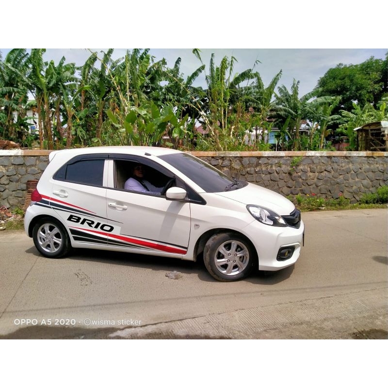 Stiker Honda Brio / Stiker Cutting / Stiker Mobil Brio / Stiker Brio Old / Stiker Brio New / Stiker 