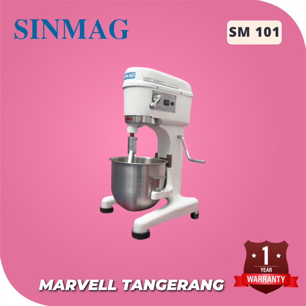 SINMAG SM 101 Planetary Mixer Adonan Roti Kapasitas 10 Liter