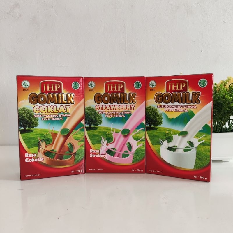 

Susu Gomilk Susu Kambing Etawa Plus Herbal Gomilk