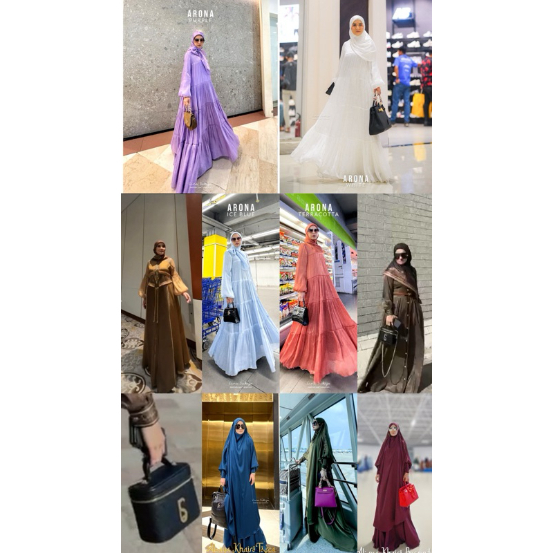 TAS DC LIMITED ARONA ABAYA KHAIRO BY LINA SUKIJO