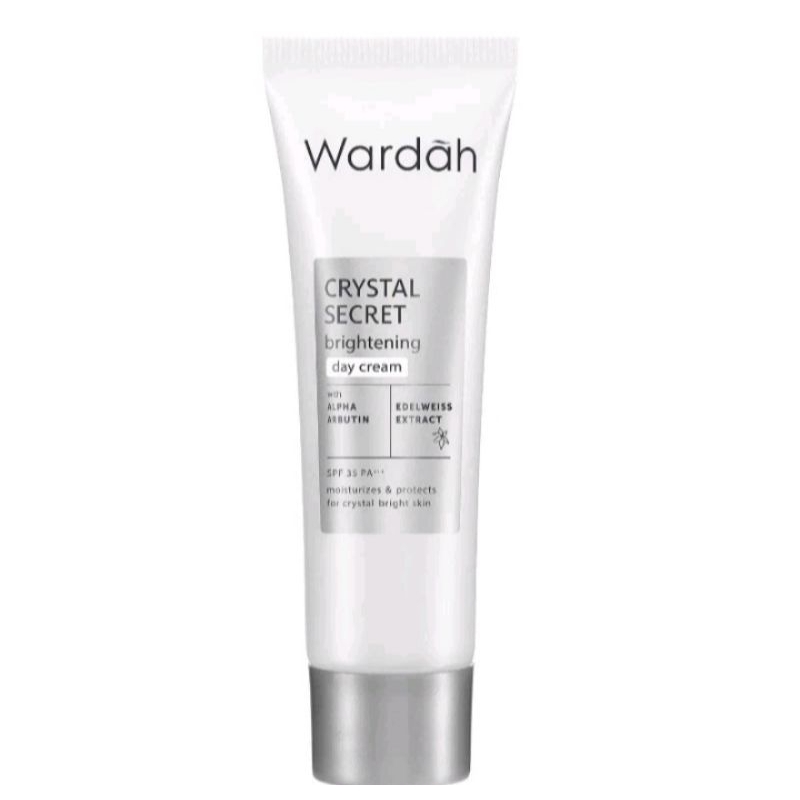 Wardah Crystal Secret 15ml / Pelembab Wajah / Krim Siang Wajah / Krim Malam Wajah / Wardah Crystal S