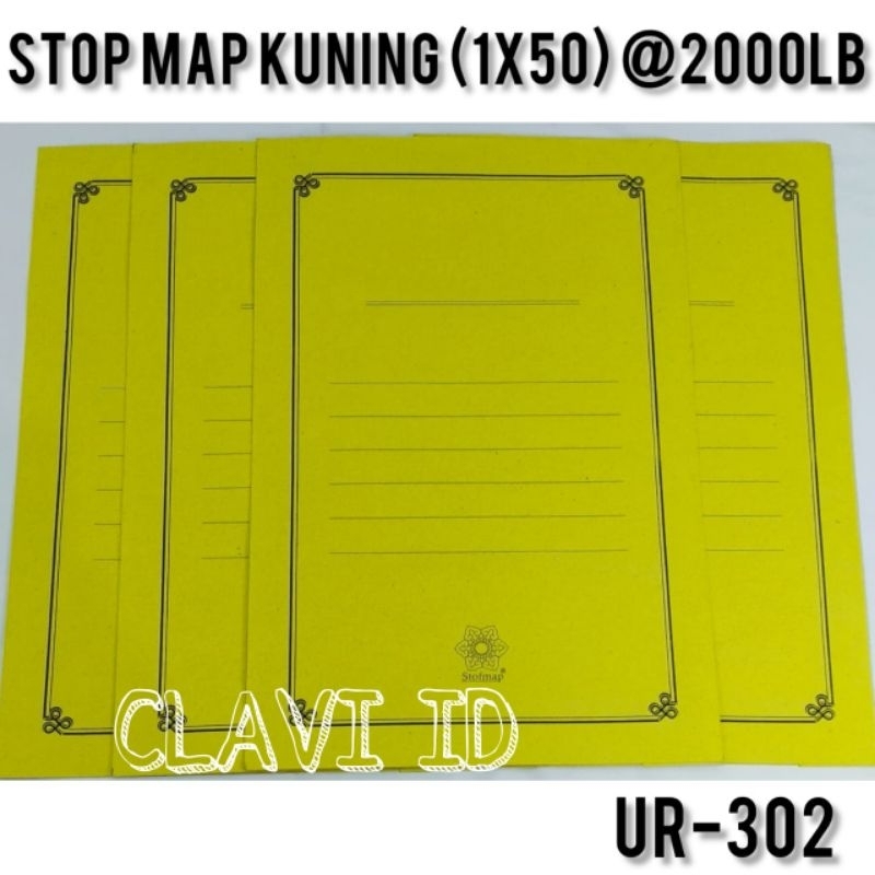 

302/STOP MAP/MAP KERTAS