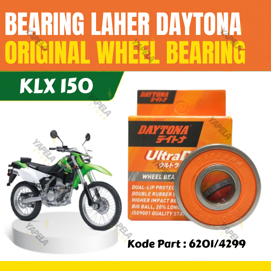 Bearing Laher KLX 150 Original Daytona Racing Lahar 6201-2RS