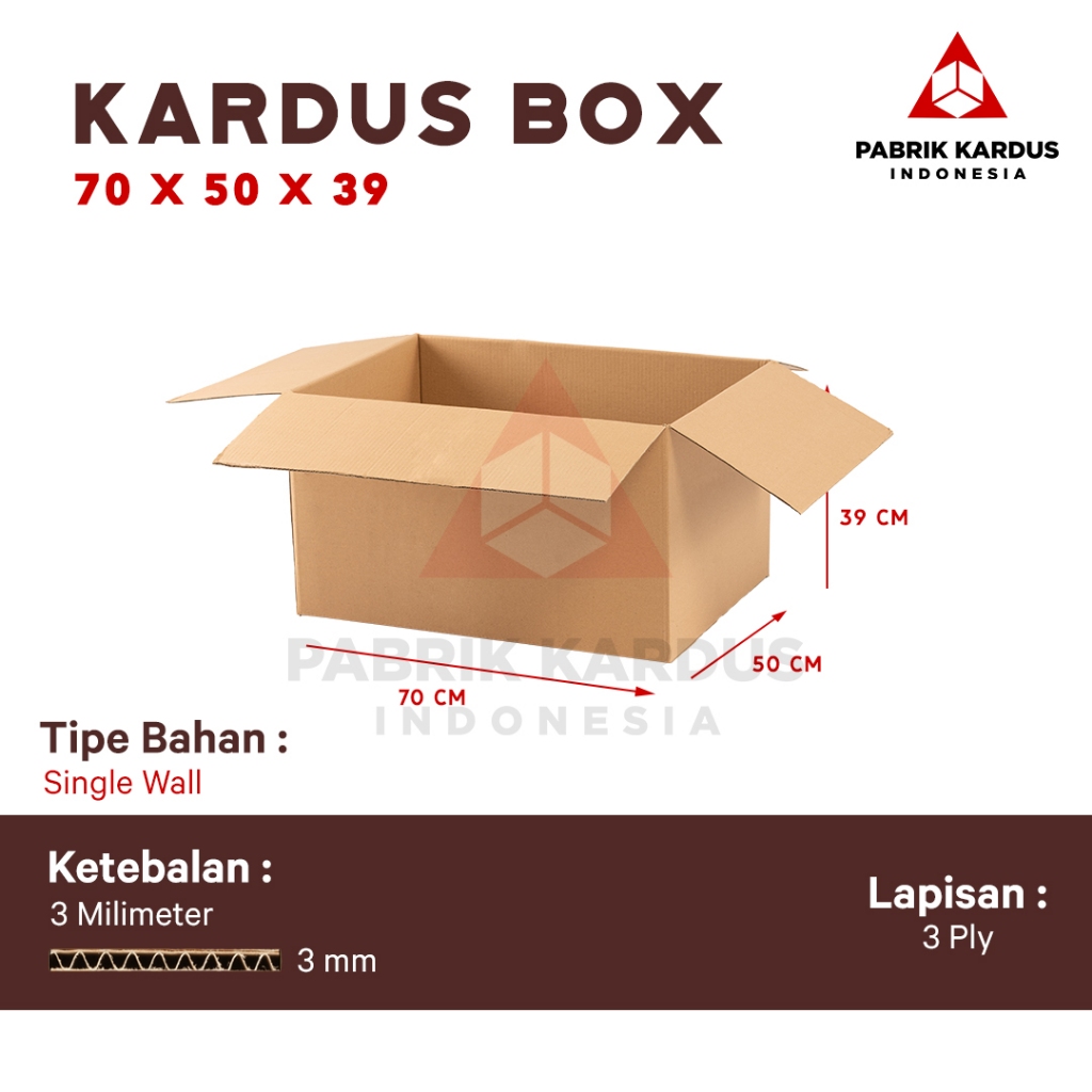

Dus Pindahan Single Wall 70x50x39 Polos