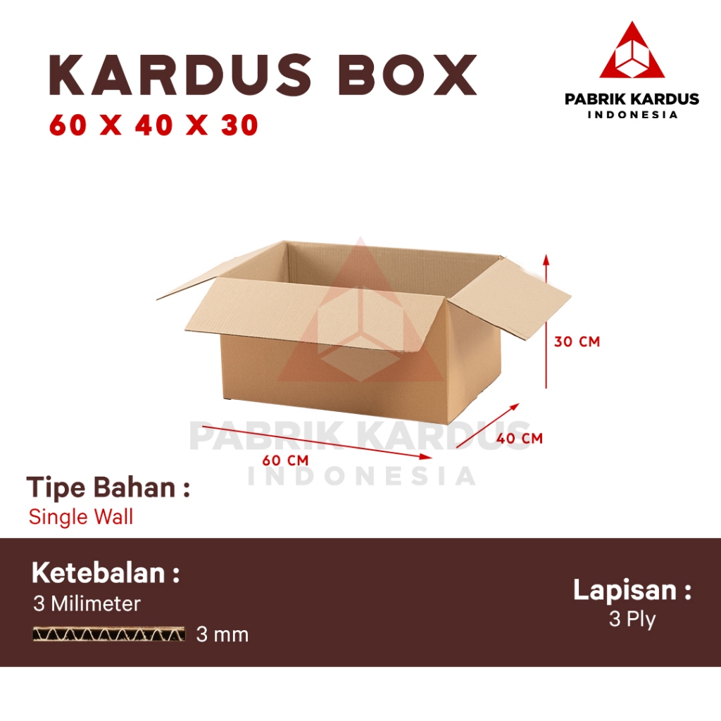 

Dus Pindahan Single Wall 60x40x30 Polos
