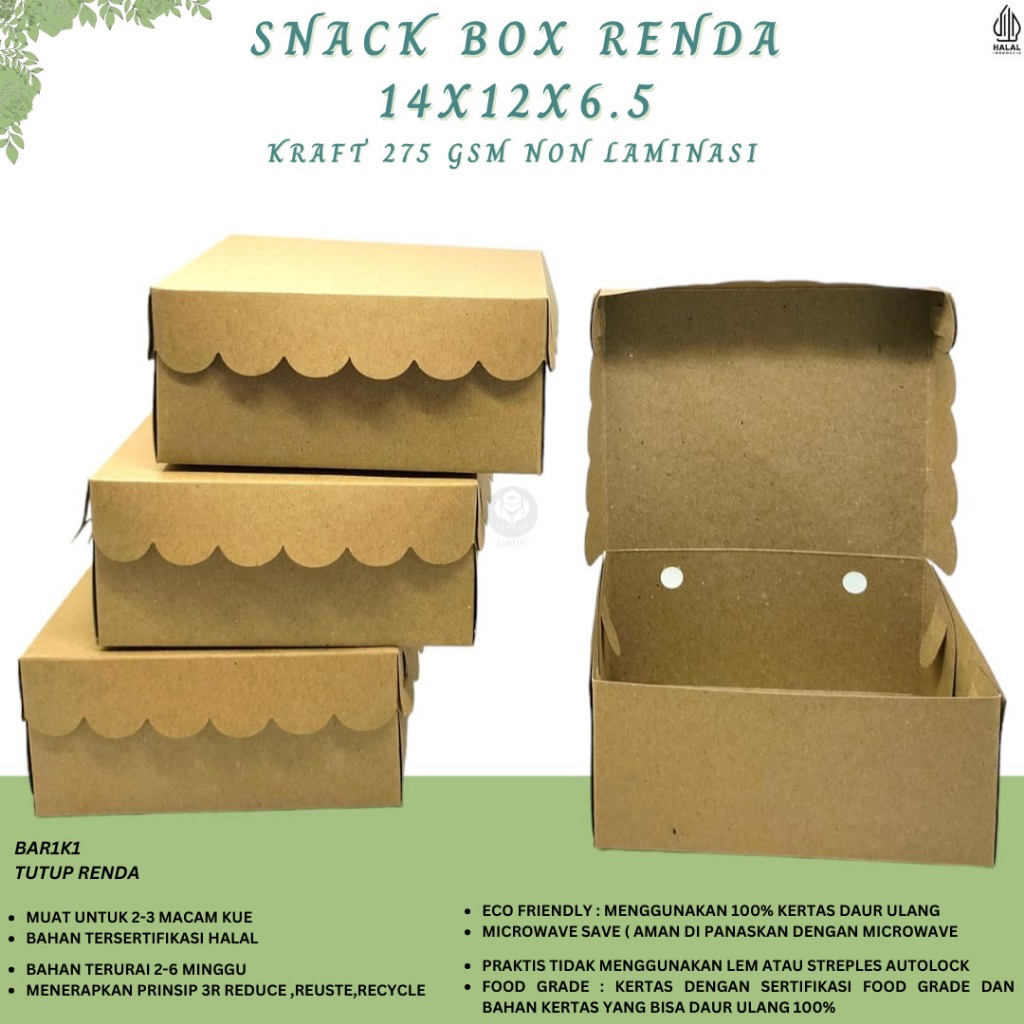 Harga dus snack box 12x14 laminasi Terbaru Okt 2025 | BigGo Indonesia