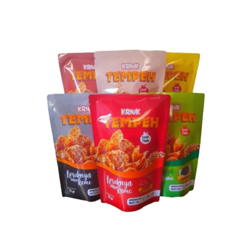 

Dihastafood Keripik Tempe Premium 6Pcs / Cemilan Sehat Keluarga